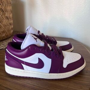NEW Nike Air Jordan 1 Low Bordeaux (Women's)